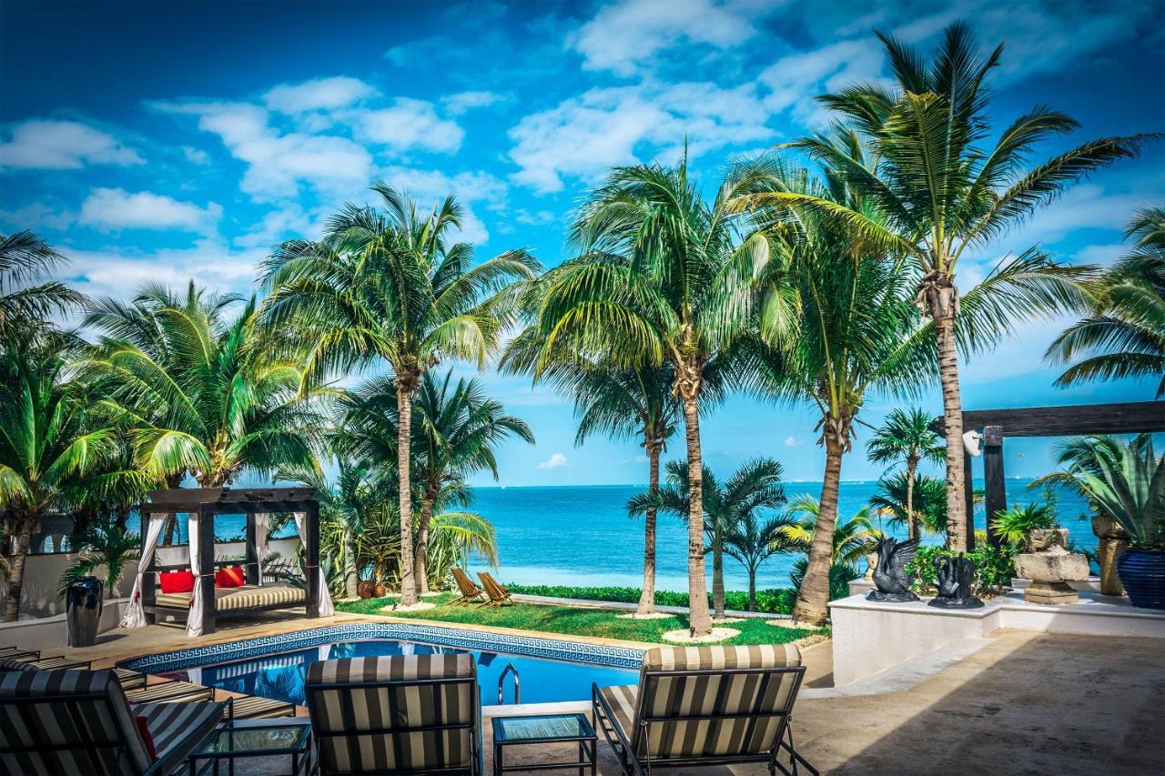 Villa Albatros Oceanfront Luxury Hotelzone Канкун Екстериор снимка
